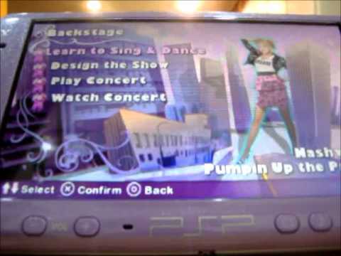 hannah montana rock out the show psp free download