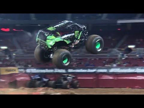 Monster Jam St. Louis 5/14/21 Monster Energy WINNING Freestyle