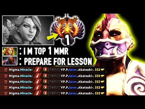 When Top 1 MMR Meets Miracle AntiMage - The Monster Unleashed Dota 2