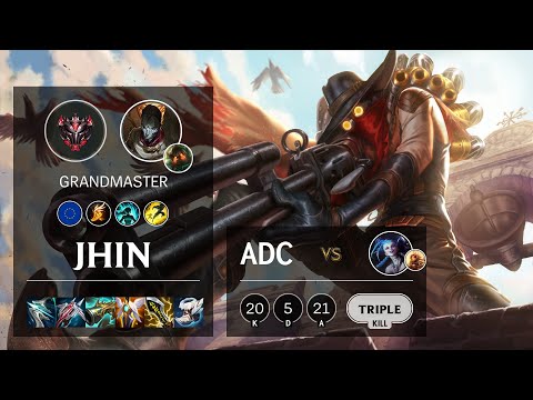 Jhin ADC vs Jinx - EUW Grandmaster Patch 11.13