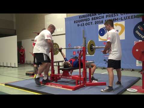 European Equipped Bench Press - Women Juniors  -52kg .. -63kg