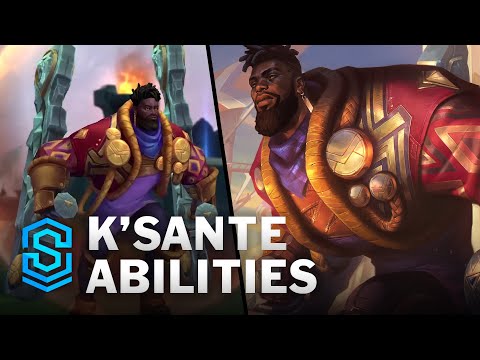 K'Sante, the Pride of Nazumah Ability Reveal | New Champion