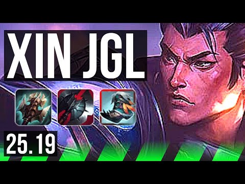 XIN ZHAO vs LEE SIN (JGL) | 8/1/10, Godlike | KR Challenger | 25.19