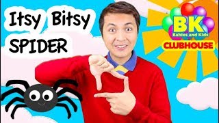 Its Bitsy Spider | Babies and Kids CLUBHOUSE | Phonics and song for toddlers