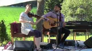 Sarah-Jane Summers and Juhani Silvola at Geiteberg Folk Festival 2014