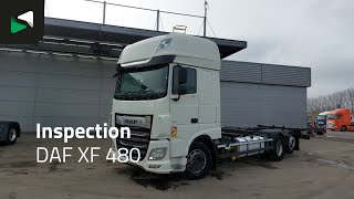 Camion porte-conteneur DAF XF 480 6X2 BDF Lift-Axle Air suspension Automatic Retarder SSC A | Image 4 - Autoline