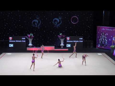 Miss Valentine 2019.RG Junior Open Group.Glimmer Athletic Club.5xhoop.CAN