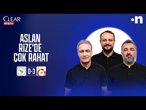 Rizespor - Galatasaray Maç Sonu | Önder Özen, Serdar Ali Çelikler, Onur Tuğrul