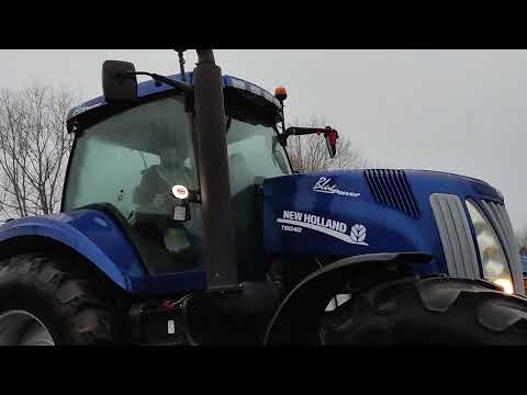 NEW HOLLAND t8040 blue power