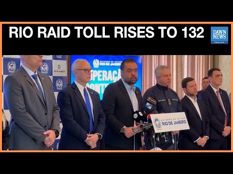 Brazilian Officials Raise Death Toll in Rio Raid to At least 132 | Dawn News English