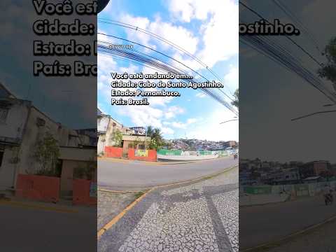Você está andando no Cabo de Santo Agostinho - Pernambuco