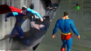 Cancelled Superman Game Gameplay and Concept Art