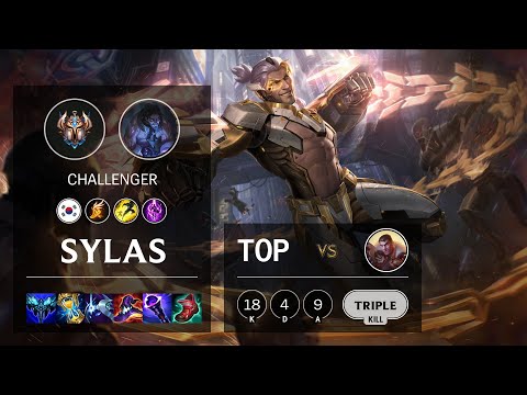 Sylas Top vs Jayce - KR Challenger Patch 11.23