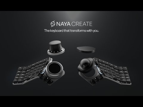 Bàn phím công thái học Naya Create