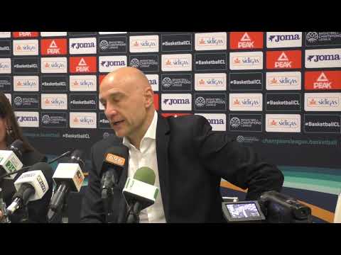 Sidigas Scandone Avellino - Anwil, il post gara di con Vucinic