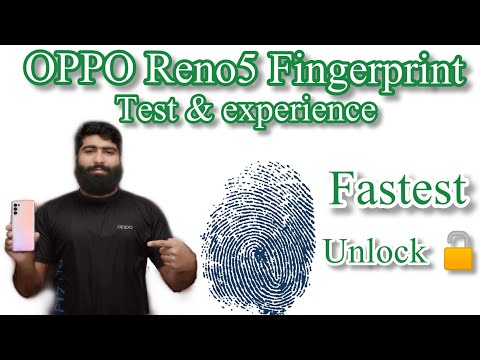 OPPO Reno5 Fingerprint test & Experience|unboxing & media