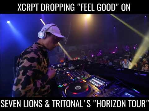 XCRPT Dropping "Feel Good" on Seven Lions & Tritonal's "Horizon Tour"