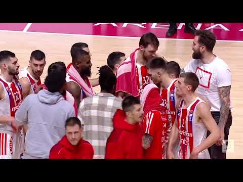 AdmiralBet ABA League 2022/23 highlights, Round 18: Crvena zvezda Meridianbet - Igokea m:tel