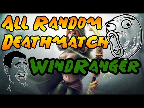 Dota 2 - ARDM Windrunner GAMEPLAY Killingspree!