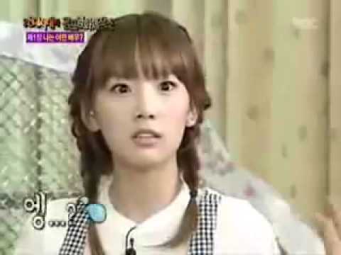 SNSD HMF cut Ep4 9#   Taeyeon expression  LOL