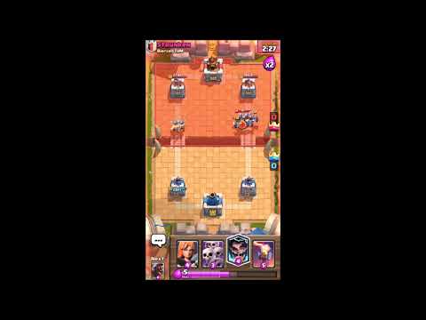 Sudden Death Match Against X-BOW+TESLA TOWER Deck - Clash Royale