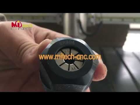 How to change cnc cutting bits tool on router cnc ?