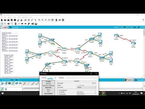 Protocolo RIP-CLI   Cisco packet tracer