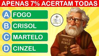 VOCÊ CONHECE OS PROVÉRBIOS BÍBLICOS? QUIZ 20 PERGUNTAS 📝