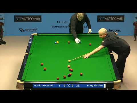 Martin O'Donnell vs Barry Pinches - Championship League Snooker 2023