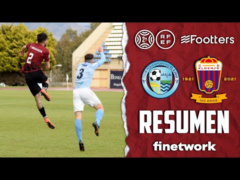 Resumen Polideportivo El Ejido - CD Eldense (1-1)