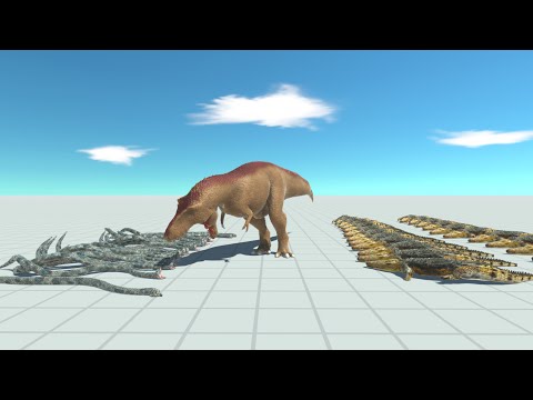20x ANACONDA & 20x CROCODILES vs EVERY UNIT - Animal Revolt Battle Simulator