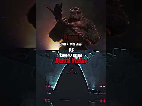 GodzillaGamer Tournament Finals Match 2: Kong Vs Darth Vader #starwars #theclonewars #monsterverse