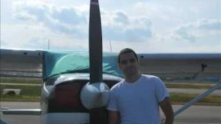 preview picture of video 'My first Solo Flight Cessna 172 JP 1/3'
