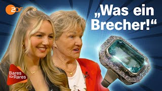 30 Karäter für Schiffsreise: Verkäuferduo von Aquamarinring gibt den Kurs vor! | Bares für Rares