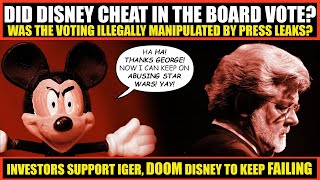 Did Disney CHEAT in The Board Vote? | There Should Be an INVESTIGATION By the SEC Expert Says!