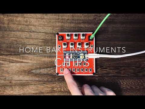 [Very Rare] Home Bake Instrument CHIPS 8bit Sound Synthesizer | Reverb
