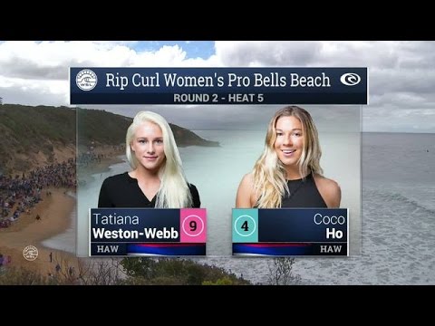 2016 Rip Curl Women’s Pro Bells Beach: Round 2, Heat 5 Video