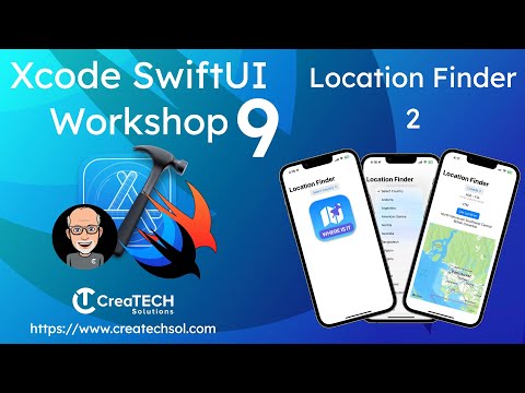 Coding Workshop 9 - Location Finder App Part 2 - Building the Application thumbnail