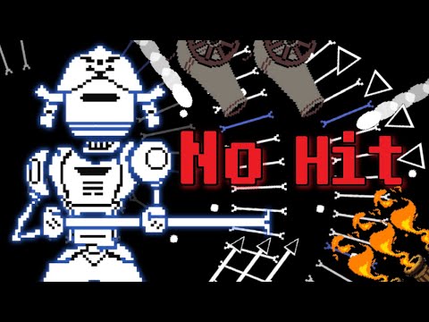 [No Hit] Undertale DDD - Lunatic + Hardcore Mode | Boist Bellator Papyrus fight