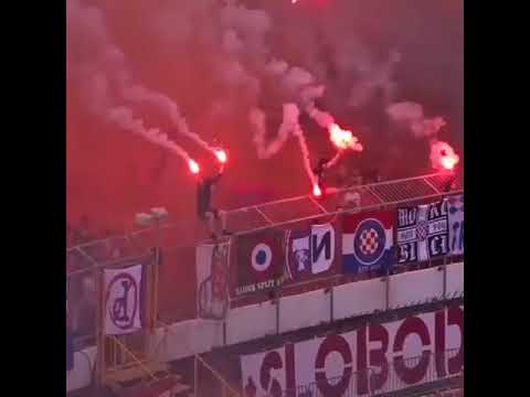 Ultras Hajduk Split vs. Dinamo Zagreb! 22.4.2018