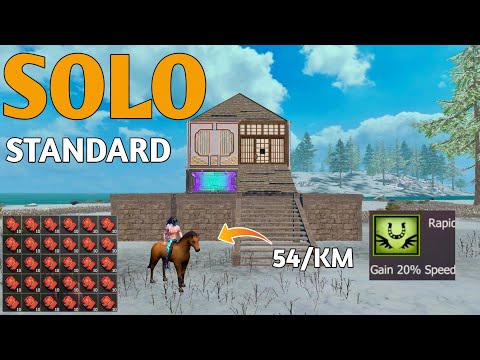 Start Solo On Standard Mode online Base Raid Part 1 Last Island of Survival
