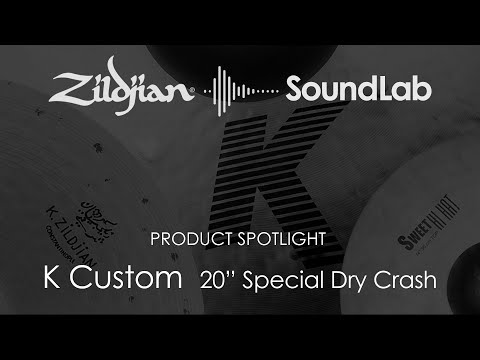 Zildjian 20 Inch K Custom Special Dry Crash Cymbal K1424  642388316580 image 6