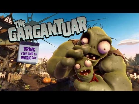 Plants Vs Zombies Garden Warfare - All Super Zombie Boss Wave Cutscenes (HD)