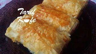 Baklavalık Yufkadan Sodalı Börek