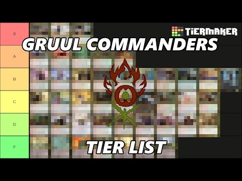 EDH Takes Tier Lists - Gruul Commanders