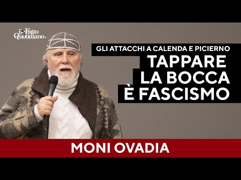 Ovadia al convegno di D'Orsi: “Tappare la bocca  è fascismo. Calenda? Uno scappato di casa”
