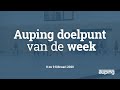 Auping Doelpunt van de Week: 8 en 9 februari 2020