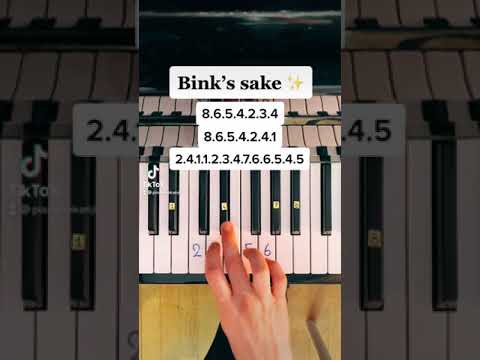 Bink's sake | Piano version 🎹