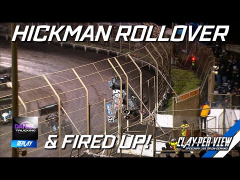 Sprintcars | Rusty Hickman Rollover - Warrnambool - 27-29th Jan 2023 | Clay-Per-View Highlights