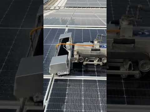 태양광모듈 AI 완전자율주행 청소로봇